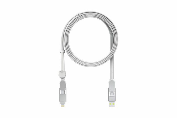 Ladekabel incharge XL 2M von Rollingsquare in weiß.
