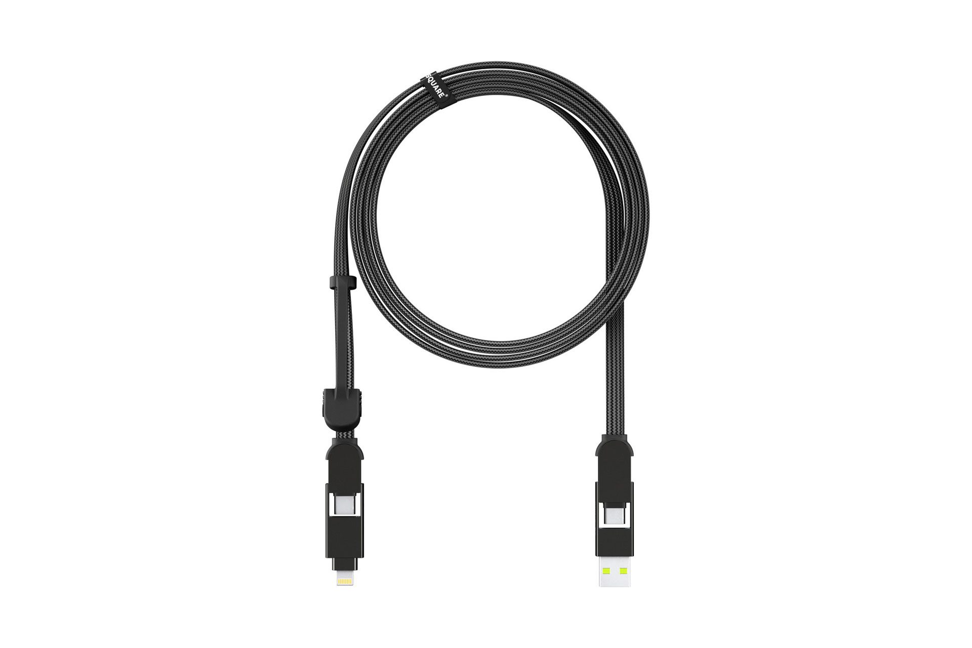Adapterkabel van Rollingsquare in het zwart