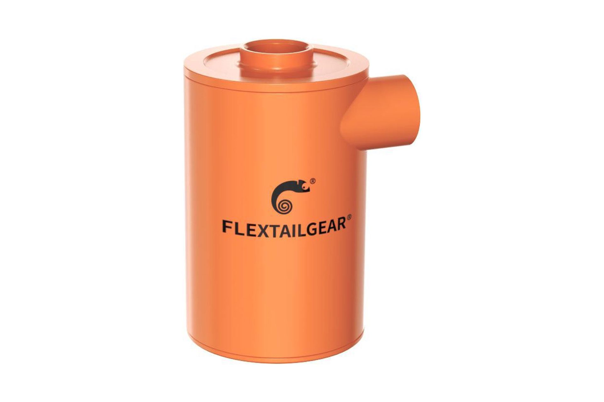 De Max pump 2020 luchtbedpomp in het oranje van Flextail