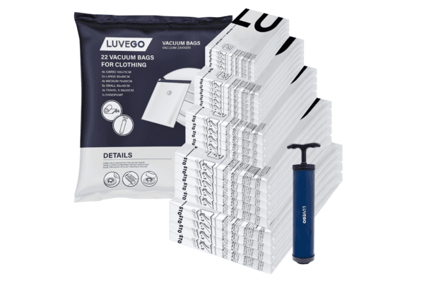 Vakuumbeutel Kleidung 22er-Pack luvego