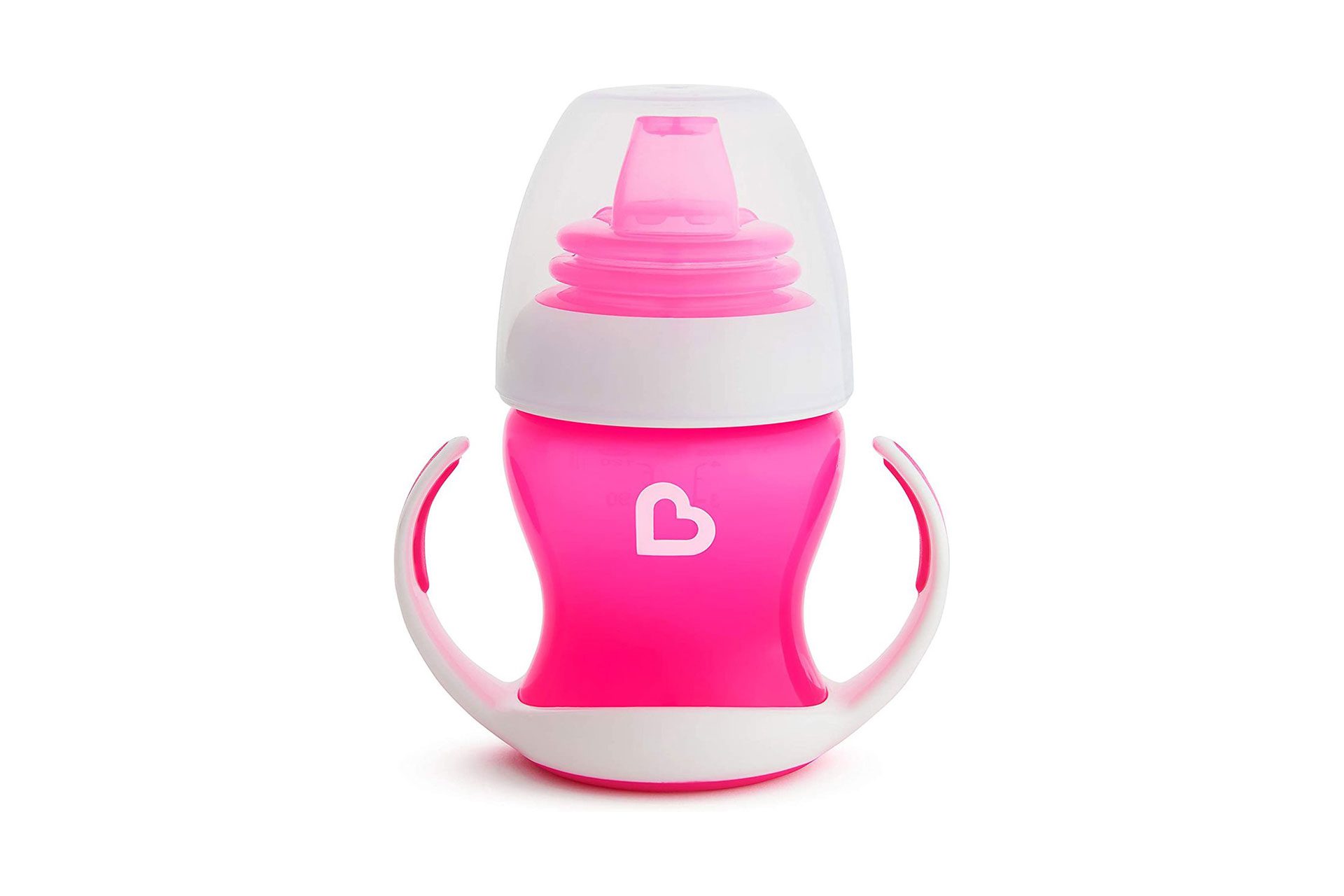 Gentle First Transition Overgangsbeker in het roze van Munchkin
