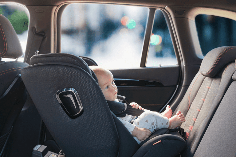 Baby autostoel voor onderweg