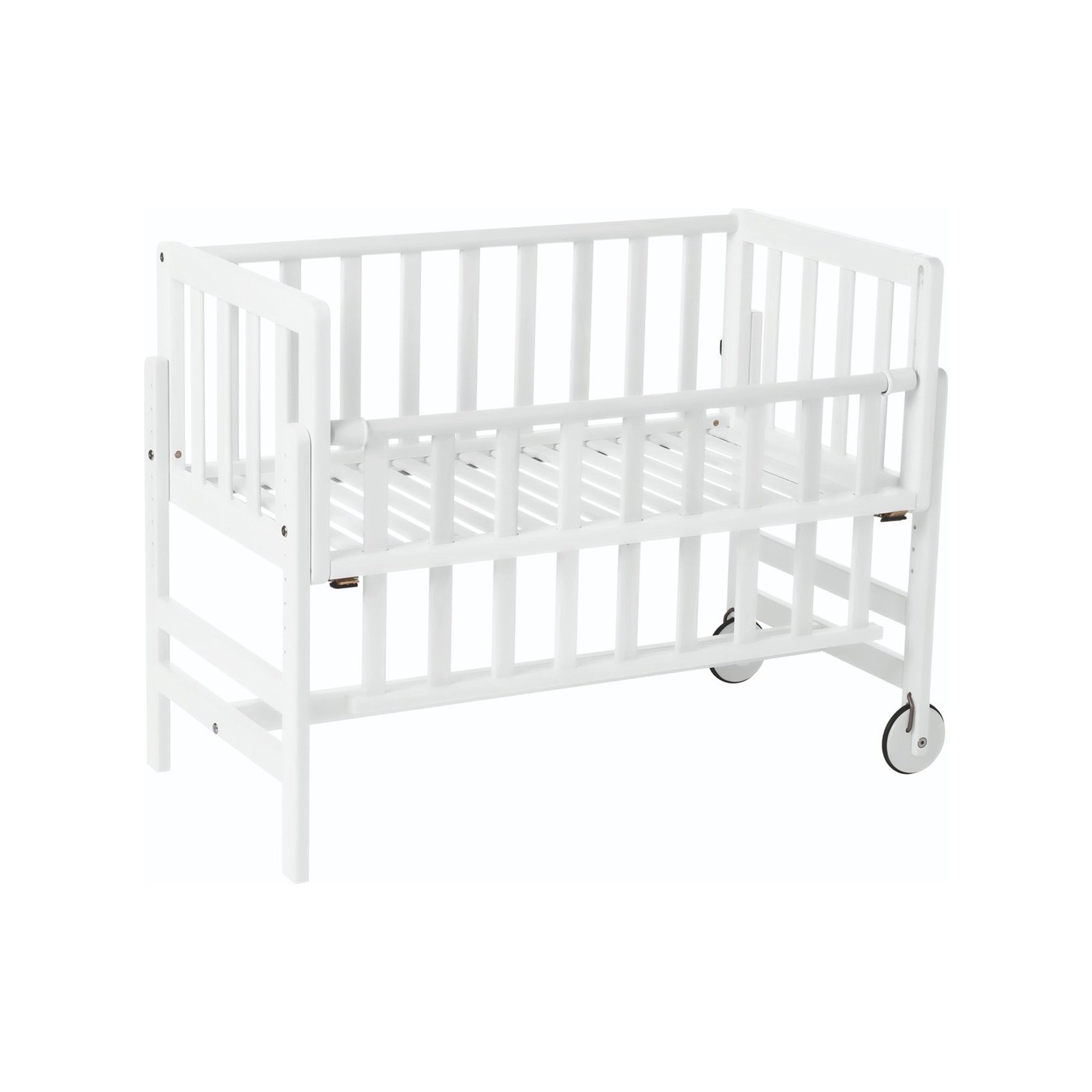 Geuther Beistellbett in Weiß